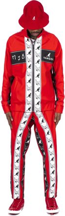 MJB x Kangol Red Limited Edition Tracksuit Size S