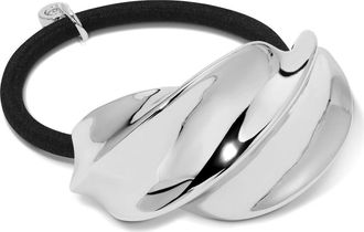 Ettika Twisted Hair Tie in Silver at Nordstrom