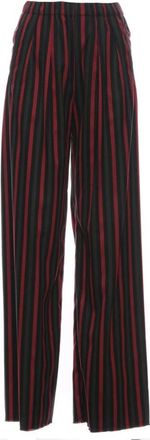 Weili Zheng Wwzpl 142 Wide Broeken - Dames - Wijde Broeken - Zwart - S - Polyester - Broeken