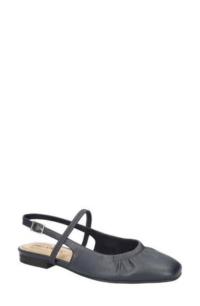 Easy Street Blake Slingback Flat in Navy at Nordstrom, Size 8.5