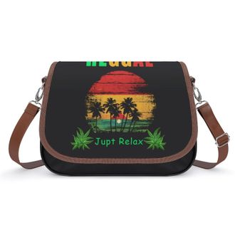 Generic Reggae Music Crossbody Bags for Women Shoulder Messenger Bag Purse Handbags