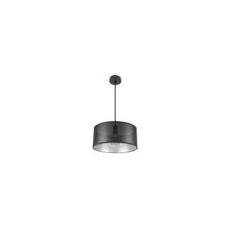 Fabrilamp Colgante Anastasia 1xe27 Negro/negro-plata Regx40x40 Cm