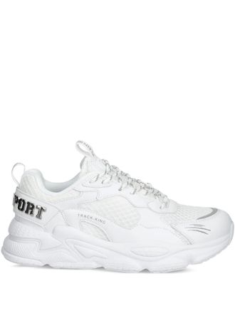 Plein Sport Track-King runner sneakers - unisex - Rubber/Fabric/Fabric - 39 - White
