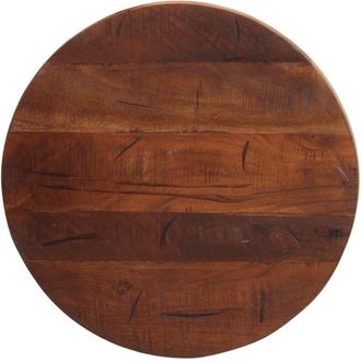 vidaXL Vidaxl - Table Top &oslash; 50x3.8 cm Round Solid Wood Reclaimed
