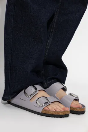 Birkenstock Arizona Big Buckle Slides, Womens, Purple