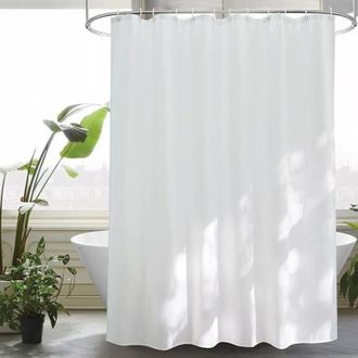 OEM Rideau De Douche - 180 X 200 Cm - Peva Impermeable Anti-moisissure - Ourlet Leste - Anneaux Inoxydables - 1 Piece