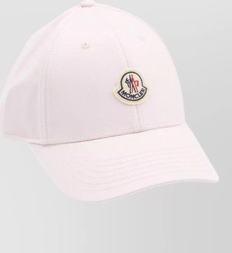 Moncler cotton logo baseball cap
