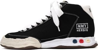 Miharayasuhiro HERBIE OG Sole Canvas High-top Sneaker Black A09FW703-BLK