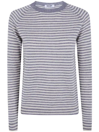 base Sweater Striped Round Neck