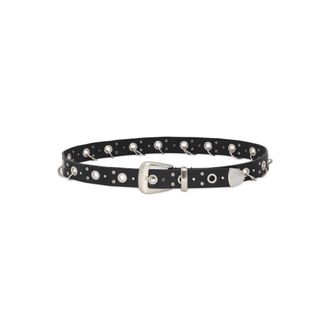Gestuz Riemen - Dames - Riemen - Zwart - 75 CM - Accessoires