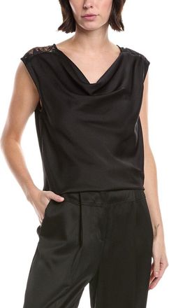 Vince Camuto Drape Neck Tank Top