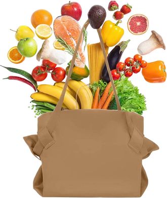 Generic Grocery Shopping Bags | Travel Tote Bags,Foldable Pouch for Trade Show Travel Moving Day Picnic Fitness Class Supermarket Camping