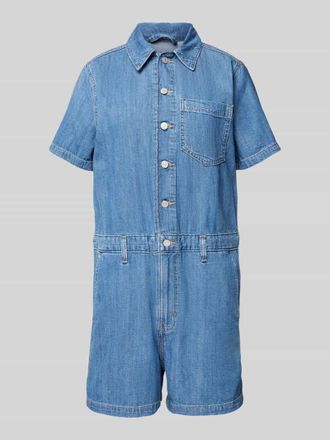 Levi's Jumpsuit mit Knopfleiste und Brusttasche in Jeansblau, Gr&ouml;&szlig;e XS
