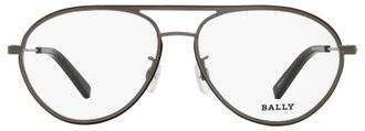Bally BY5013H Pilot Metal Eyeglasses - Gunmetal