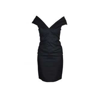 Prada Dames, Jurken, Grijs, Maat: XS Katoen