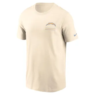 Nike Los Angeles Chargers Essential Vintage Mod Nike Mens NFL T-Shirt in Brown | N19915A97-30H