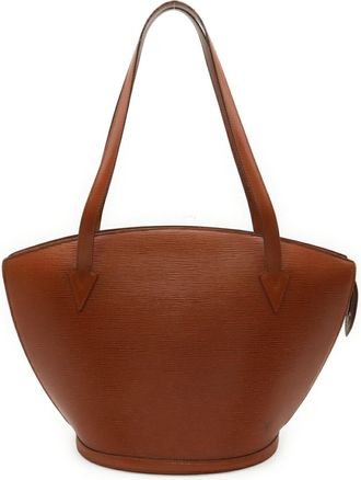 Louis Vuitton Brown Epi Leather Handbag Tote Bag (Pre-Owned)