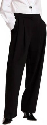Essentiel Barrel Leg Pant In Black