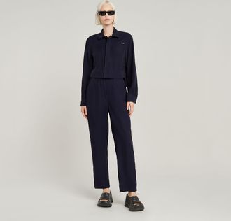 G-Star Modular Army Jumpsuit - Donkerblauw - Dames