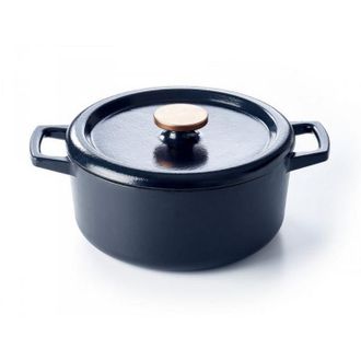 Beka Cacerola Redonda De Hierro Fundido Esmaltado 26cm Negro - 15141264