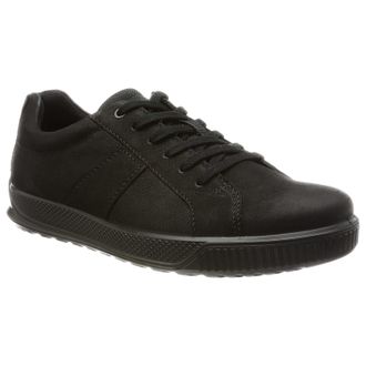 Ecco Ecco Byway 501594 Leather Mens Lace Up Trainers - Black - Size:UK 10.5-11