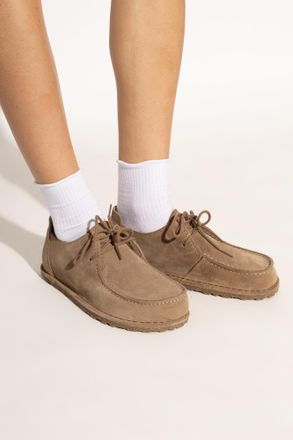 Birkenstock Utti Lace Shoes, Womens, Brown