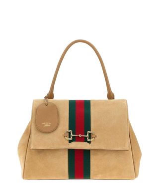 Gucci Beige Paparazzo Medium Shoulder Bag