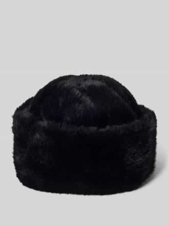 Pieces One Size M&uuml;tze in Kunstfell-Optik Modell JUTLANDIA in BLACK, Gr&ouml;&szlig;e 1