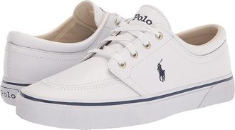 Polo Ralph Lauren Faxon X Mens Shoes White : 10.5 D - Medium, Leather/Textile