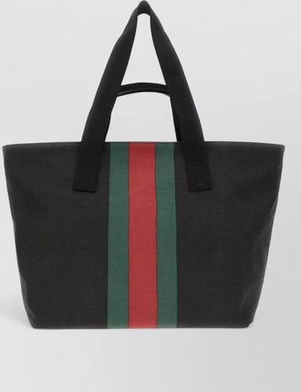 Gucci canvas medium shopping bag