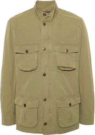 Barbour Olive Green Cotton Jacket