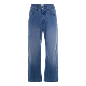 Arte Straight Jeans, male, Blue, Size: W32 Logo-detail Pocket Jeans