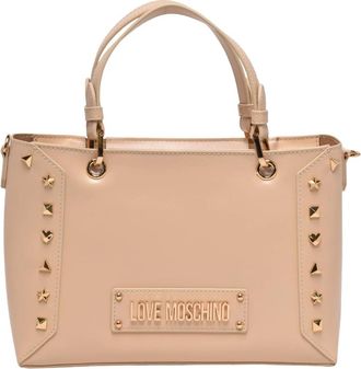 Love Moschino Tassen, Dames, Beige, ONE Size, Hand Bag
