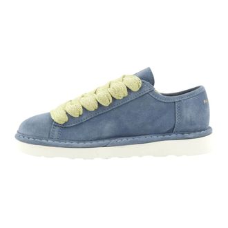 Panchic Dames, Schoenen, Blauw, Maat: 38 EU Leer