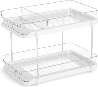 ZELLER PRESENT Standregal »Etagenregal, Kunststoff« mit Schiebesystem, pflegeleicht