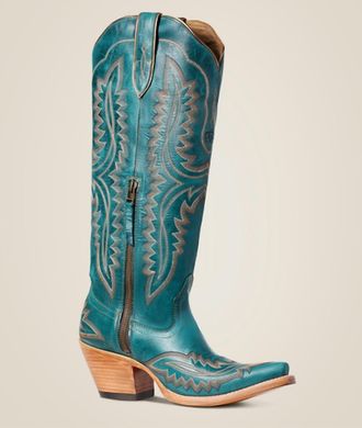 Ariat Womens Casanova X Toe Western Boots In Turquoise