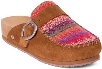 Minnetonka Buckle Clog in Brown Horizon Multi at Nordstrom, Size 8.5