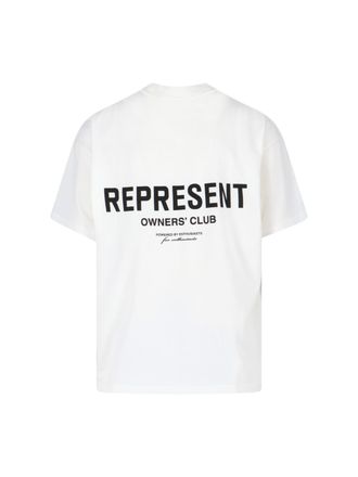 Represent Mens T-Shirts And Polos White Cotton