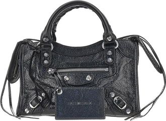 Balenciaga Arena leather Le City mini bag Woman One Size