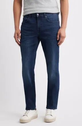 7 For All Mankind The Straight Leg Jeans in Seaquest at Nordstrom Rack, Size 42 X 33
