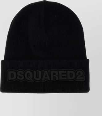 Dsquared2 wool knit beanie