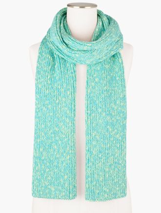 Talbots Shaker Stitch Scarf - Marl - Gleam - 001 Talbots