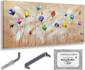 OEM Monica Mirafiori 100% Pintado A Mano Cuadro De Amapola 140x70cm Pintura Pintada A Mano Pintura Acr&iacute;lica Pintura Acr&iacute;lica De Gran Tama&ntilde;o Arte Moderno I