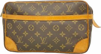 Louis Vuitton Brown Clutch Bag (Pre-Owned)