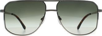 Lacoste Aviator Mens Silver Grey Gradient L249SE Metal - One Size