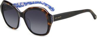 Kate Spade New York Lottie/G/S Asian Fit 086/9O Womens Sunglasses Tortoiseshell Size 55
