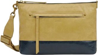 Isabel Marant Nessah Bag - Dames - Schoudertassen - Beige - ONE Size - Leer - Tassen