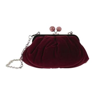 Max Mara Tassen, Dames, Rood, ONE Size, Katoen, Wkagiochi Clutch