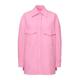 The Attico Shirts, female, Pink, Size: 2XS Lightweight Shirt