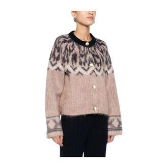 Forte_Forte Cardigans, female, Multicolor, Size: XS My Knit Cardigan